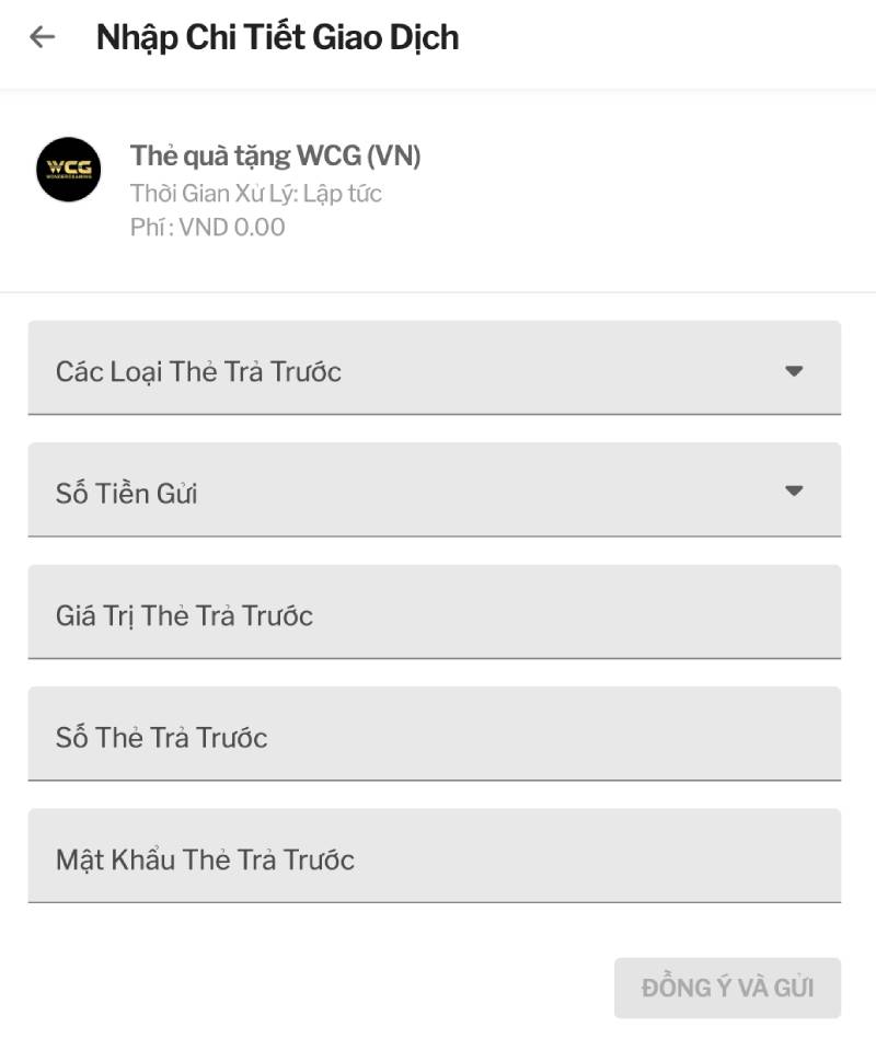 Nạp tiền 188bet bằng thẻ quà tặng WCG: Dự phòng thông minh