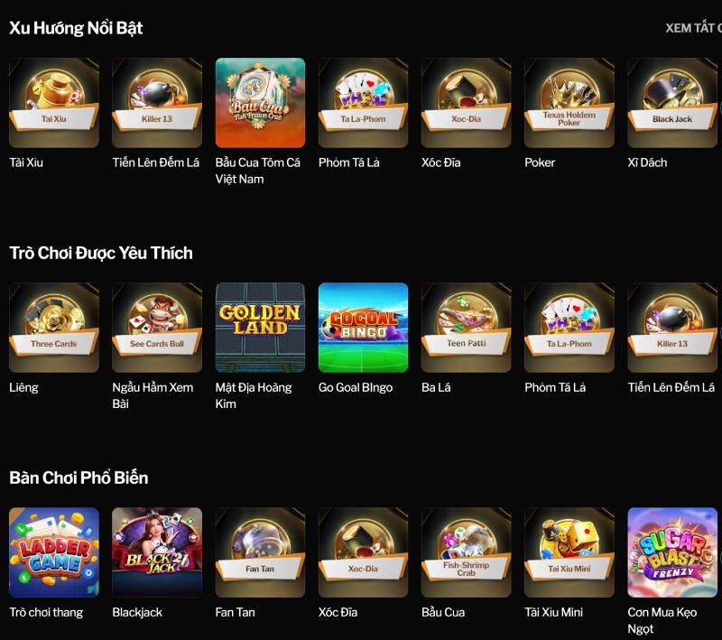 Kho game giải trí – Đa dạng, vui nhộn, thắng lớn mỗi ngày