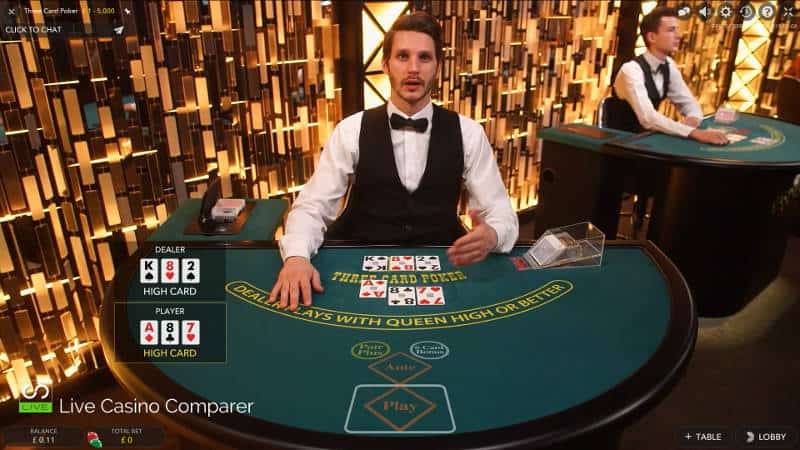 Luật chơi three card poker chi tiết nhất